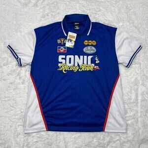 SONIC THE HEDGEHOG RACING TEAM JERSEY SIZE MED